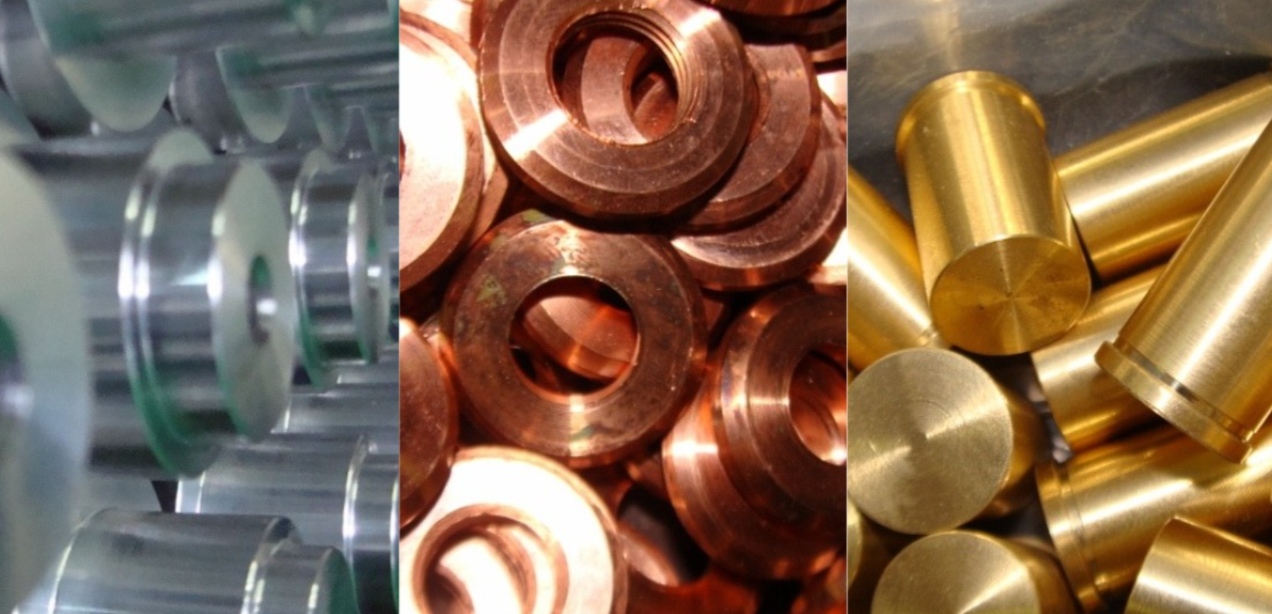 Peças especiais em cobre